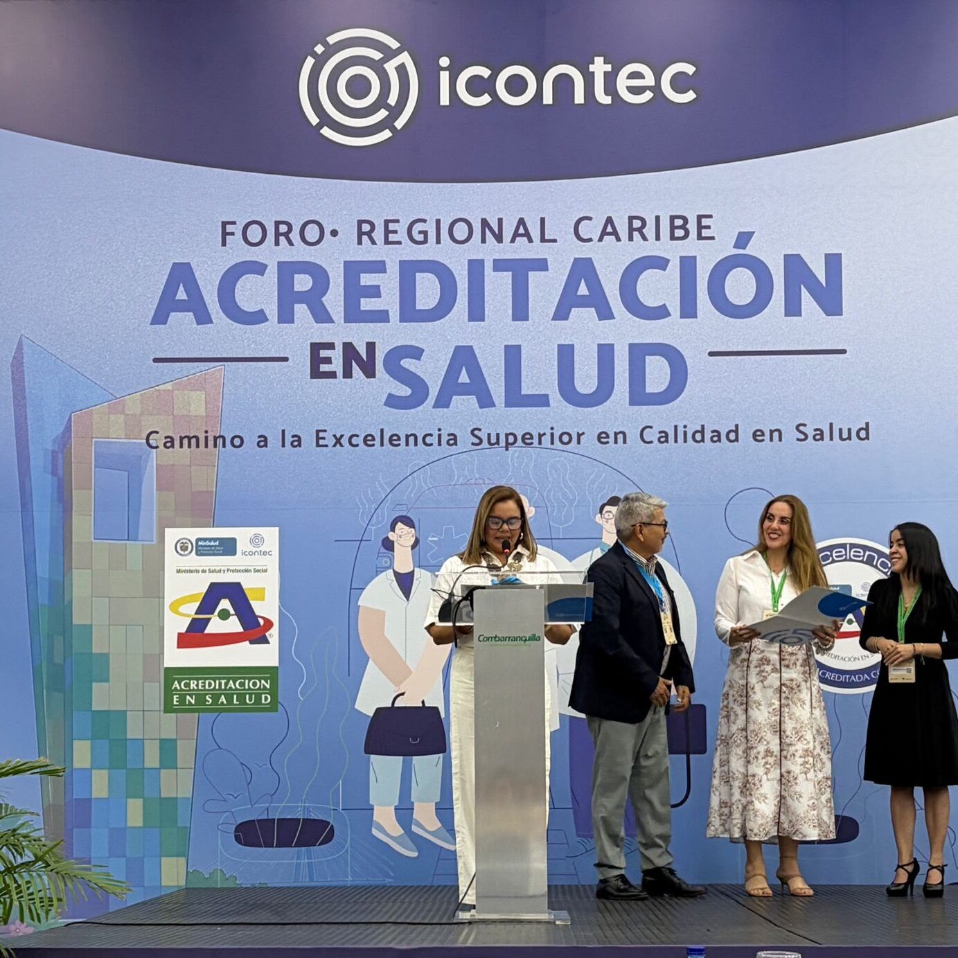 Reconocimiento al CAMINO Adelita de Char por buenas prácticas de seguridad del paciente