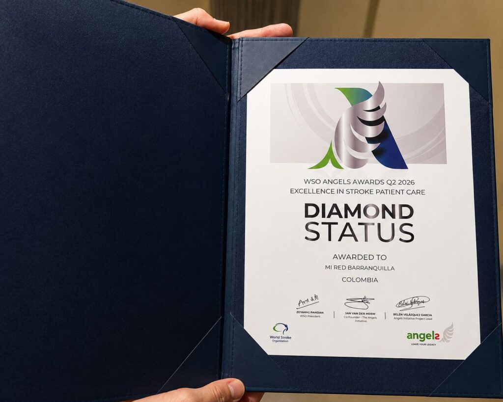 Certificado Diamond Status 2026 | MiRed IPS Certificado Diamond Status WSO Angels Awards Q2 2026 otorgado a MiRed IPS