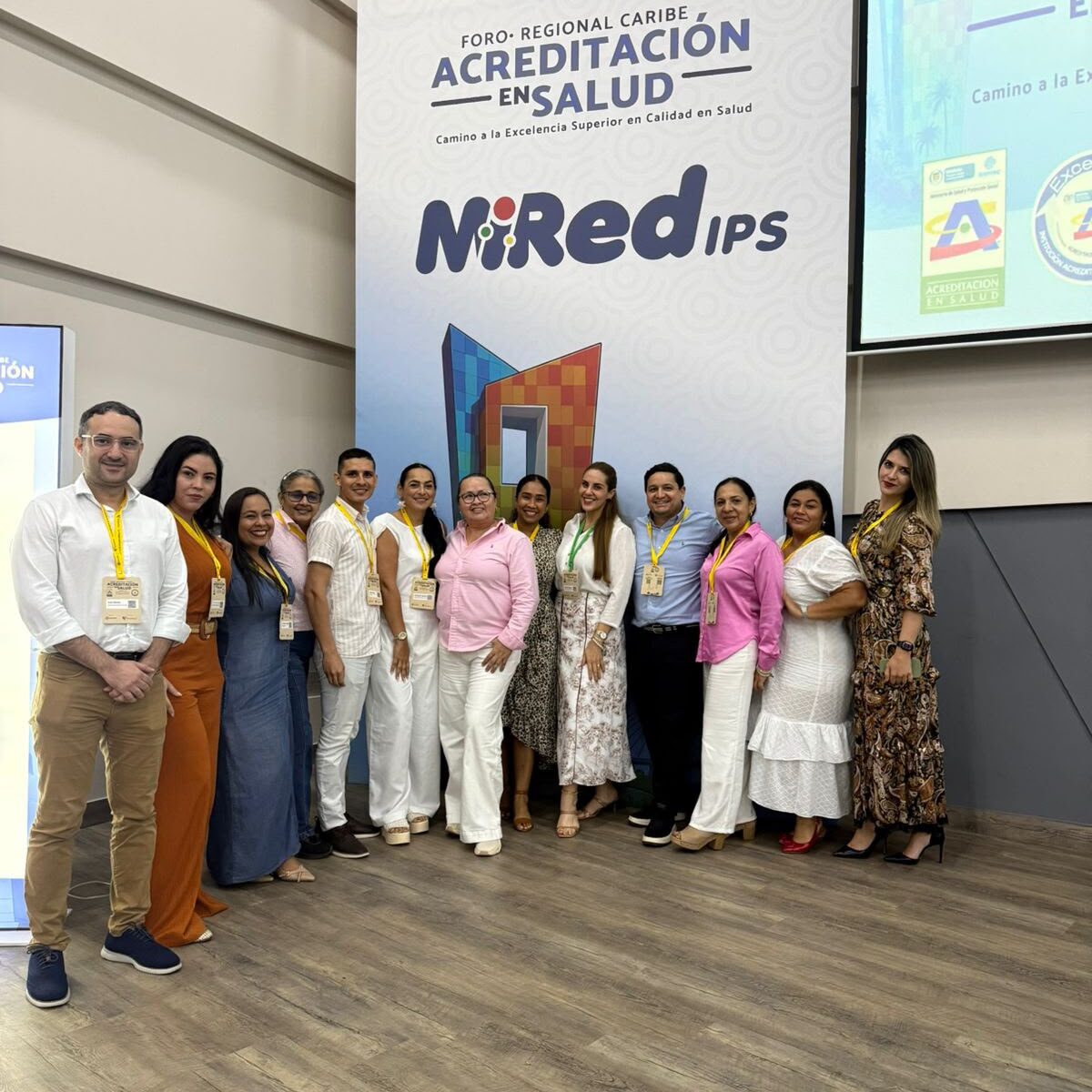 Equipo de MiRed IPS en el Foro Regional Caribe de Acreditación en Salud